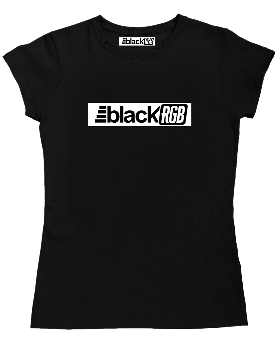 BlackRGB Logo standard - koszulka damska